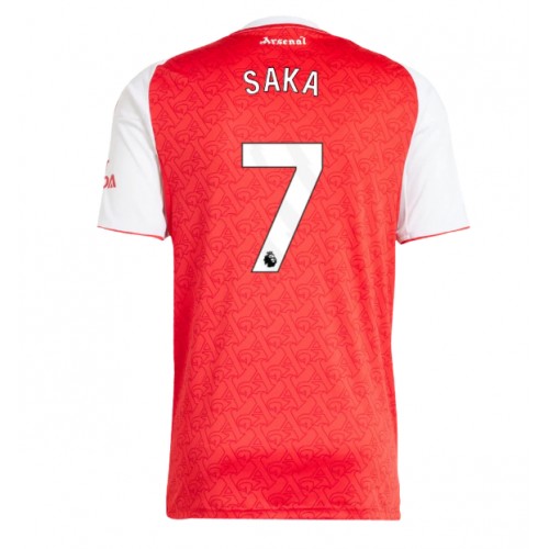 Arsenal Bukayo Saka #7 Hemmatröja 2025-26 Kortärmad